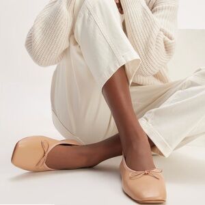 Everlane The Day Ballet Flat in Blush Tan